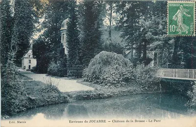 Arredores de JOUARRE — Castelo da Brosse — O Parque — Edit. Mariée