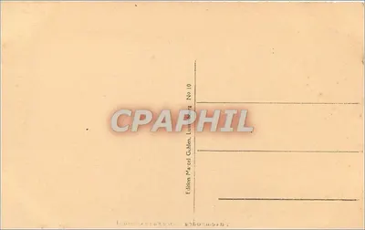 Luxemburgo — Cidade alta e Grund — Edição Marcel Gahlen, No 10 — Verso