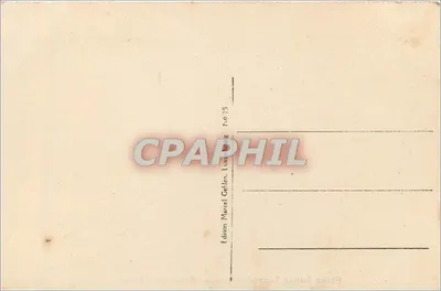 Beaufort — Castelo — Pequena Suíça Luxemburguesa — Edição Marcel Gehlen, Luxemburgo, No 25 — Verso