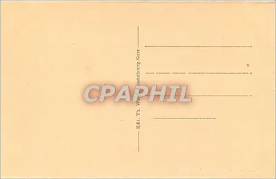 Luxemburgo — Viaduto do Norte — editor Th. Wirtz, Luxemburgo-Gare — Verso