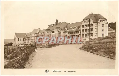 Vianden — O Sanatório — E. A. Schaack, Luxemburgo, No 7