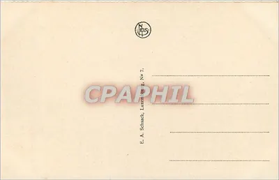 Vianden — O Sanatório — E. A. Schaack, Luxemburgo, No 7 — Verso