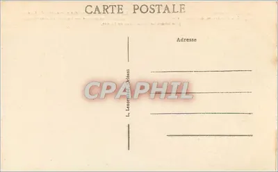 Blois — Puente sobre la Loira — L. Lanormand — Reverso