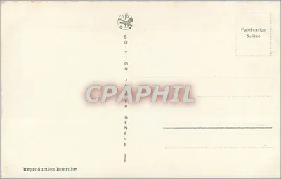 Ginebra — Vista general — Jäger Ginebra, n° 7022 — Reverso
