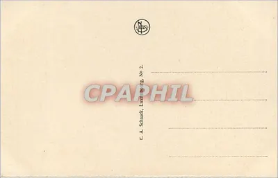 Vianden — O Castelo — E. A. Schaack, Luxemburgo, No 2 — Verso