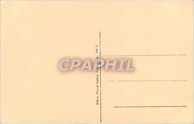 Clervaux — vista panorâmica — Edição Marcel Gahlen, Luxemburgo, No 3 — Verso