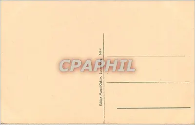 Clervaux — Stary zamek i kościoł — Wydawnictwo Marcel Gahlen, nr 4 — Rewers