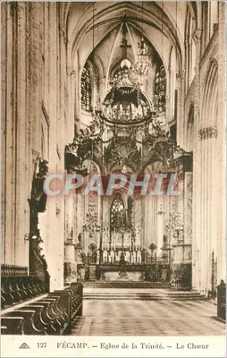 FÉCAMP — Igreja da Trindade — O Coro