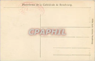 Strasburg — Katedra — Strzała — Rewers