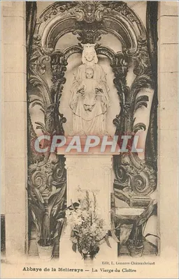 Abadia de La Melleraye — A Virgem do Claustro — Edit. L. Lemarre Châteaubriant