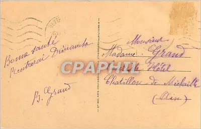 नेवर्स — ला पोर्ट डू क्रॉइ — एल.एल.33 — पीछे
