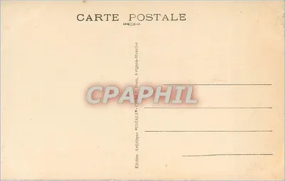 Avignon — Perspektywa Placu Hotele de Ville i ulicy Republicyjskiej (widok z Banku Francuskiego) — Wydawnictwo Idealne — Rewers