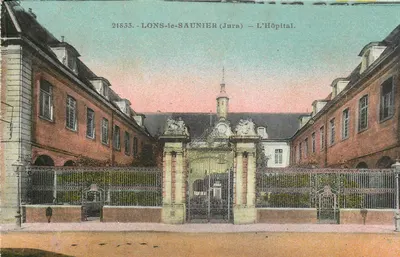 LONS-le-SAUNIER (Jura) — O Hospital — Editor C. L. Bastagona, n° 21833