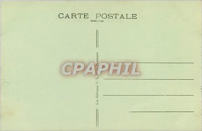 LONS-le-SAUNIER (Jura) — O Teatro — Editor C. L. Penançon, n° 31542 — Verso