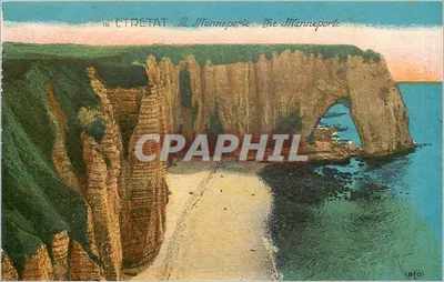 Étretat — La Manneporte — Editor não identificado, n° 118