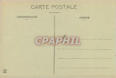 Pau — Vista geral do Gave — Fototipia Labouche Frères, Toulouse — Verso