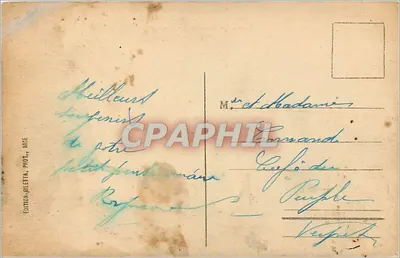 NICE - Widok z zamku - Zatoka Aniołów — Wydawnictwo Gileta, Nice, nr 169 — Rewers