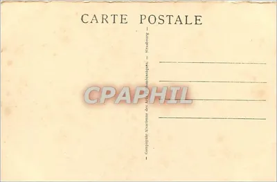Strasburg — Katedra — widok fasady i strzałki — Spółka Sztuki Phonomechanicznej, nr 169 — Rewers