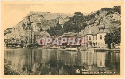 Dinant - Hotel de Ville e Cidadela — Editor Erm. Thill, Bruxelas