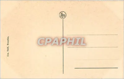 Dinant — Most i Biuro Pocztowe — Wydawca Thill, Bruksela — Rewers