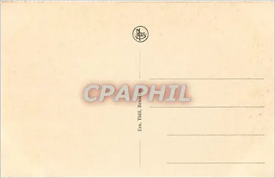 Namur - Cidadela — O Castelo dos Condes — editor N. Thill, Bruxelas — Verso