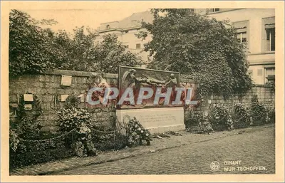 Monumento aos Mortos de Dinant — Mur Tschoffen — editor Nels, Bruxelas
