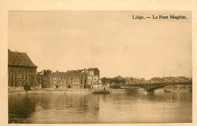 Liège — O Ponte Maghin.