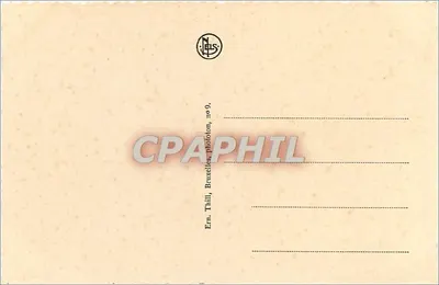 Louvain - Igreja de São Miguel — Ern. Thill, Bruxelas, fotolom. no 9 — Verso