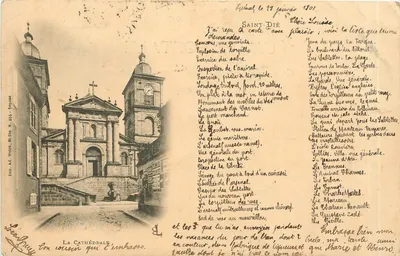 A Catedral — Saint-Dié — Imp. Ad. Welsch, N. 101 - Depose