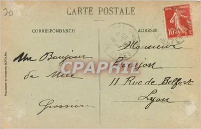 NICE - Pałac Promenady między Palmyrami — Wydawnictwo Gilletta, n° 84 — Rewers