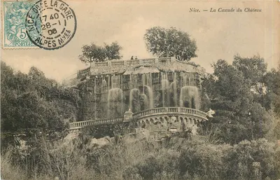 Nice — A Cascata do Castelo — Editor não identificado, n° de série 207