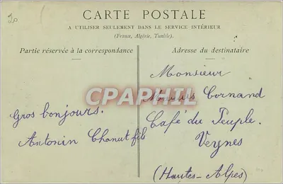 NICE — Kaskada Nowych Ogrodów — Kolekcje ND Phot n°425 — Rewers