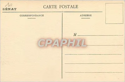 Luxembourg — Façade na ogród (2) — Senat — Rewers