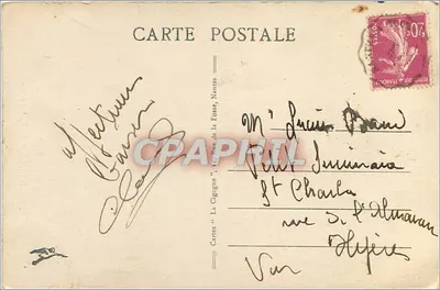 NANTES - De Kathedraal — 196 — uitgever Cartes 'La Cigogne' — Achterkant