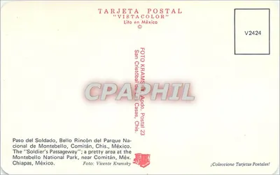 Paso del Soldado, piękny zakątek Parku Narodowego Montebello — Comitán, Chiapas — FOTO KRAMSKY — Rewers