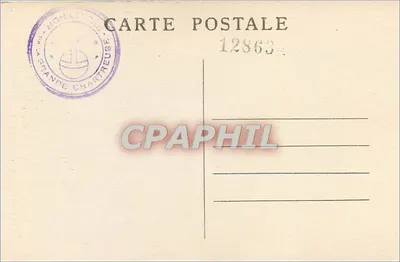 La Chapelle Saint-Bruno, niedaleko Grande-Chartreuse — Dauphiné — CI.A.V. n°52 — Rewers
