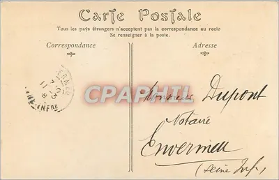 Kathedraal van BAYEUX — De Navel en het Koor — ND Phot — Achterkant