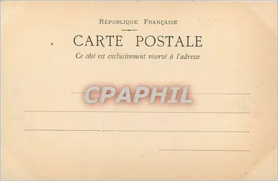 Zamek Charentes — Zamek-Couvert — wydawca nieznany — Rewers