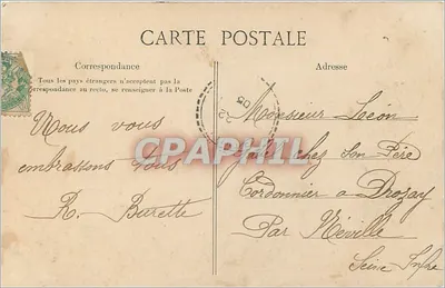 Rouen — Plac Katedralny i ulica Carmes — La Normandie — La C.P.A. — n°2274 — Rewers