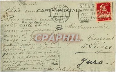 Bombardowanie AMIENS — Stacja Północna — La Pensée, n°2123 — Rewers