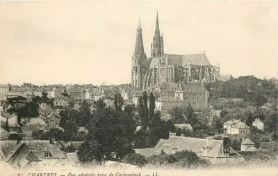 Chartres — General View from Cachemback — LL