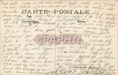 Paris — Igreja de São Agostinho — C M — Verso