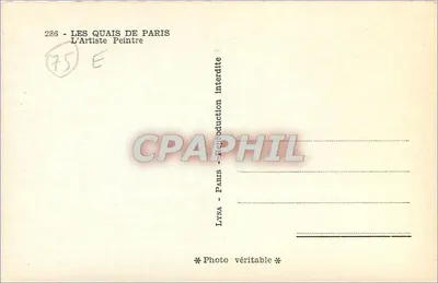 Notre-Dame de Paris — Artysta malarz — Lynea — Rewers