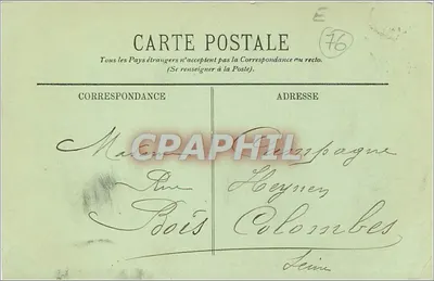 Sainte-Adresse — Widok na bulwar morski i kap Ciepła — LL. — n°332 — Rewers