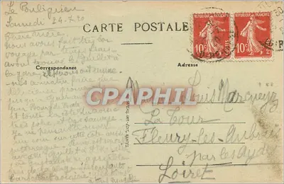 Le Pouliguen (Loire-Inf.) — Na Costa — Rochas e Rochos — 63 — Verso