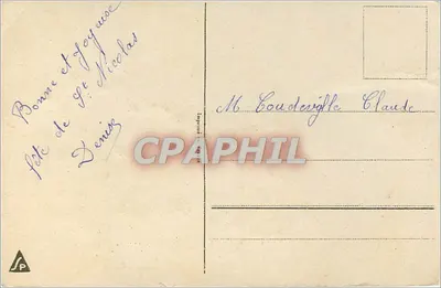 Rosada — carta de São Nicolau — editor S'NICOLAS — Verso