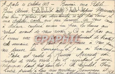 I Rochers e la Grotta delle Gemelle — Da Pouliguen a Bourg-de-Bat — Collezione Delavault, Saint-Nazaire — Verso