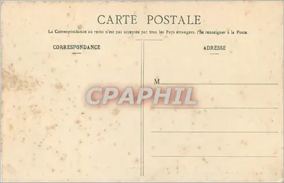Épinal — Velhas Casas no Quai Rualménil — Edição J. Arnaud, Épinal — Verso