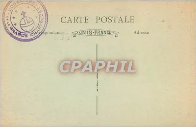 Het Dauphiné — Massief van de Grande Chartreuse — De Destillerij van Fourvoirie — B.F. 3 — Achterkant