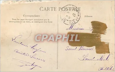 Coiffes Normandes — coleção de oito mulheres com coiffes tradicionais — editor LA C.P.A. PARIS, número de série não visível — Verso